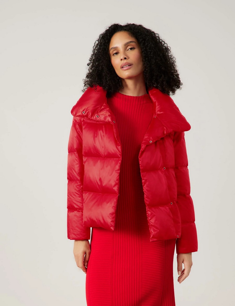 Gerry Weber Gerry Weber Γυναικείο Τζάκετ Boxy Puffer Κόκκινο