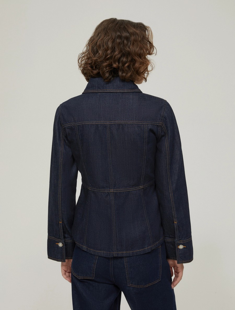 Penny Black Γυναικείο Τζιν Μπουφάν Slim Fit σε Μπλε φωτογραφία
