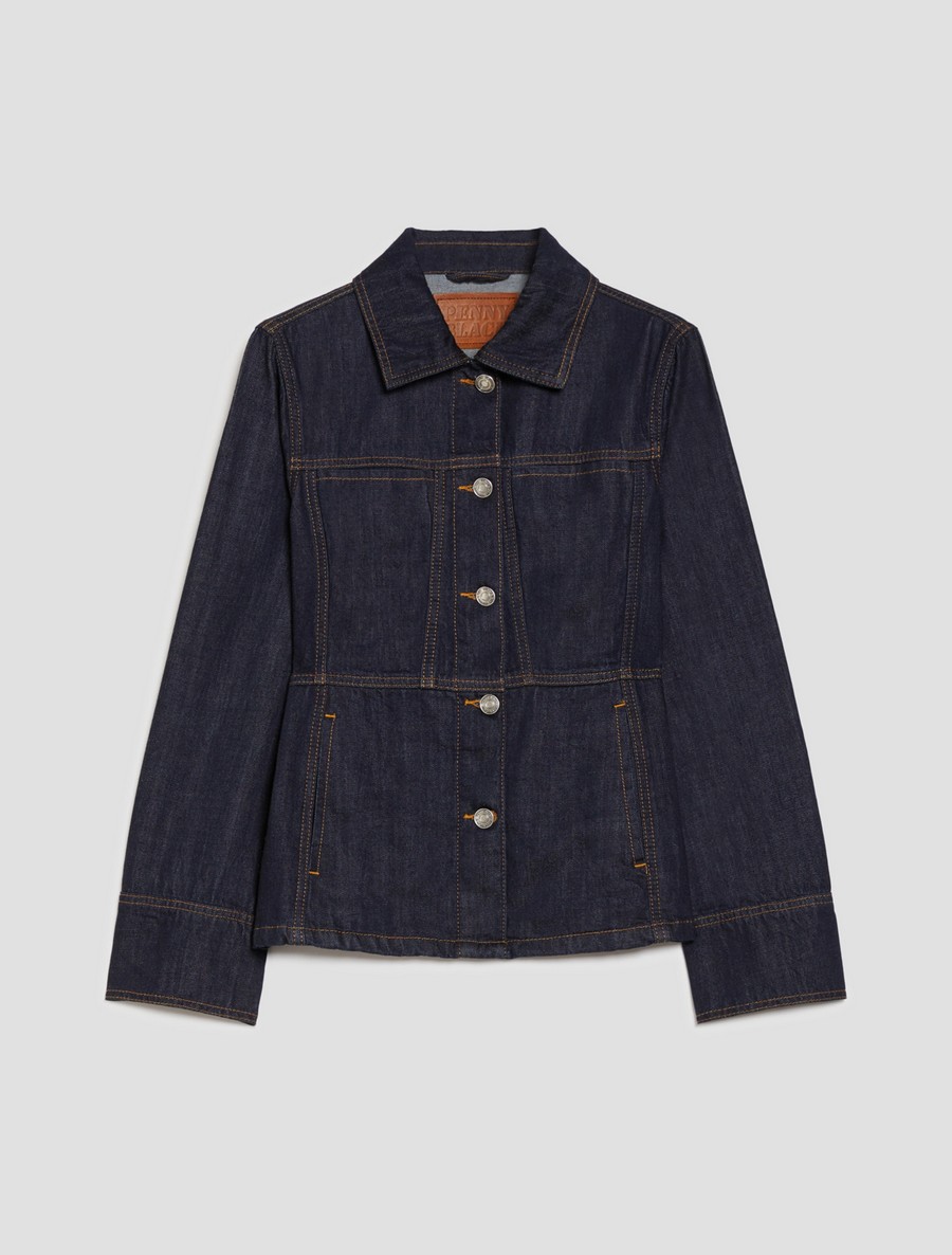 Penny Black Γυναικείο Τζιν Μπουφάν Slim Fit σε Μπλε φωτογραφία