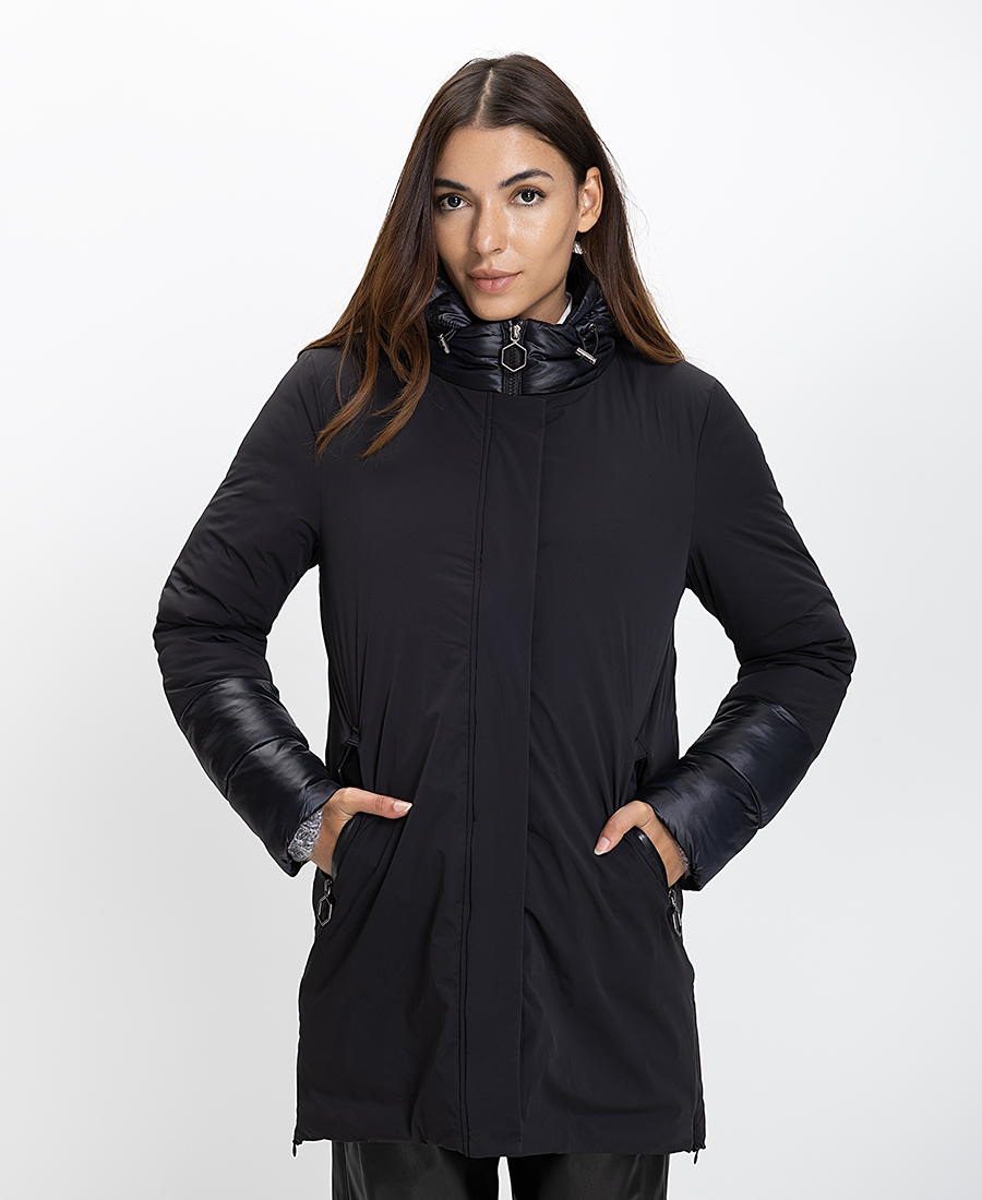 Ariela Montero Ariela Montero Γυναικείο Μπουφάν Regular Fit Με Ψηλό Γιακά