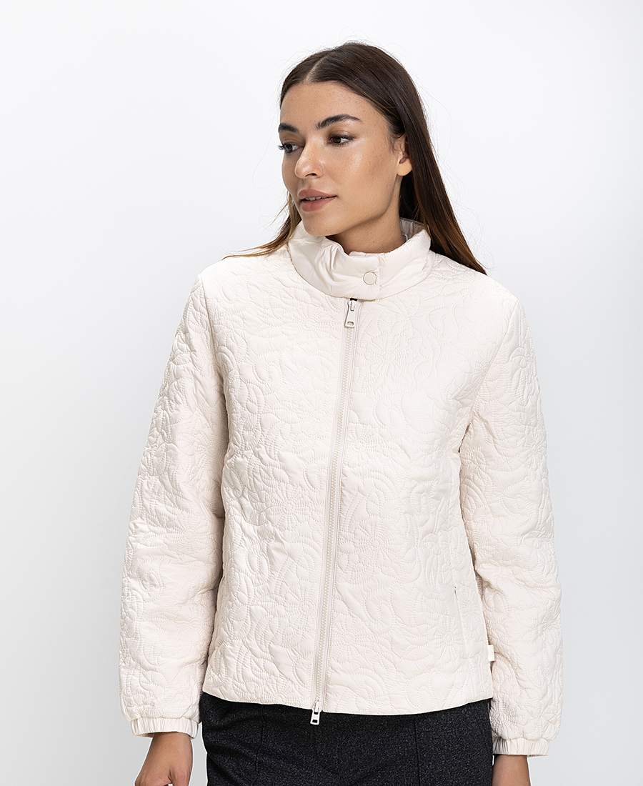 Gerry Weber Γυναικείο Μπουφάν Regular Fit Με Ανάγλυφη Υφή