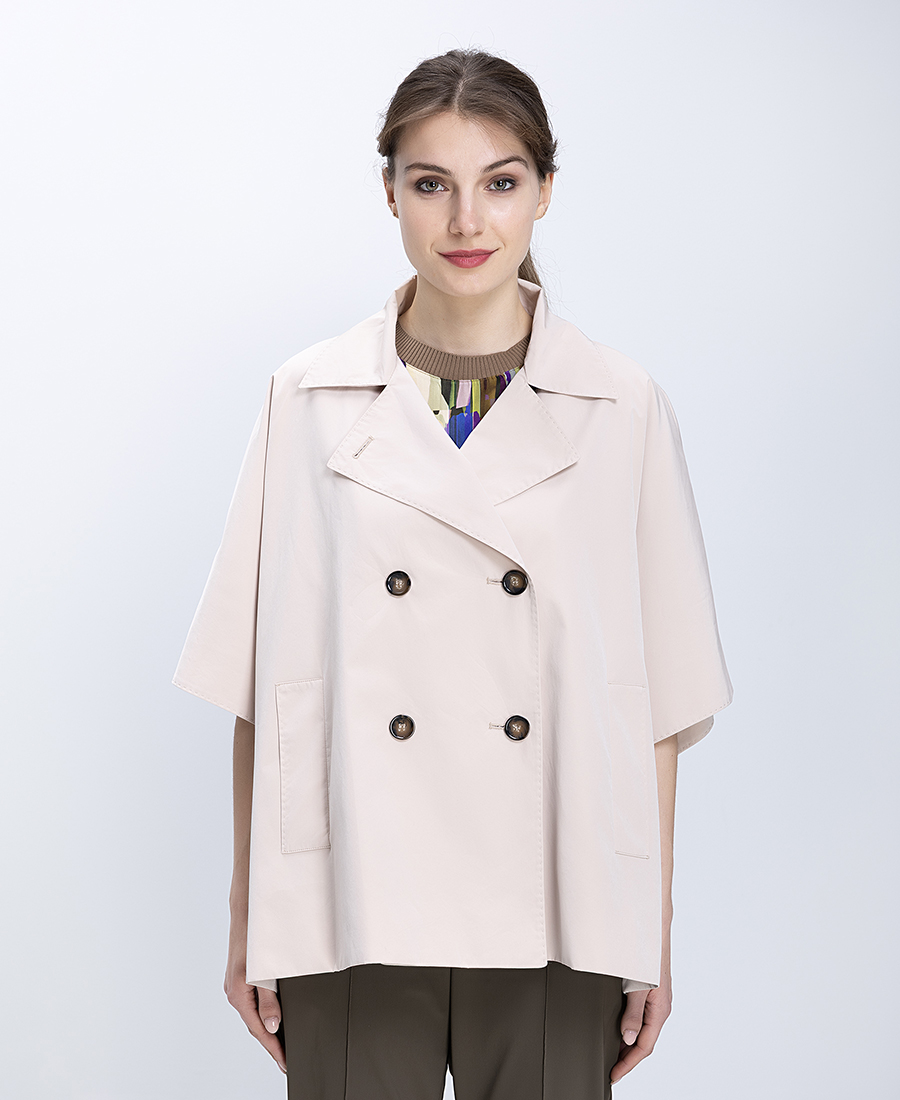 Cinzia Rocca Cinzia Rocca Γυναικείο Τζάκετ Κοντομάνικο Διπλόκουμπο Regular Fit