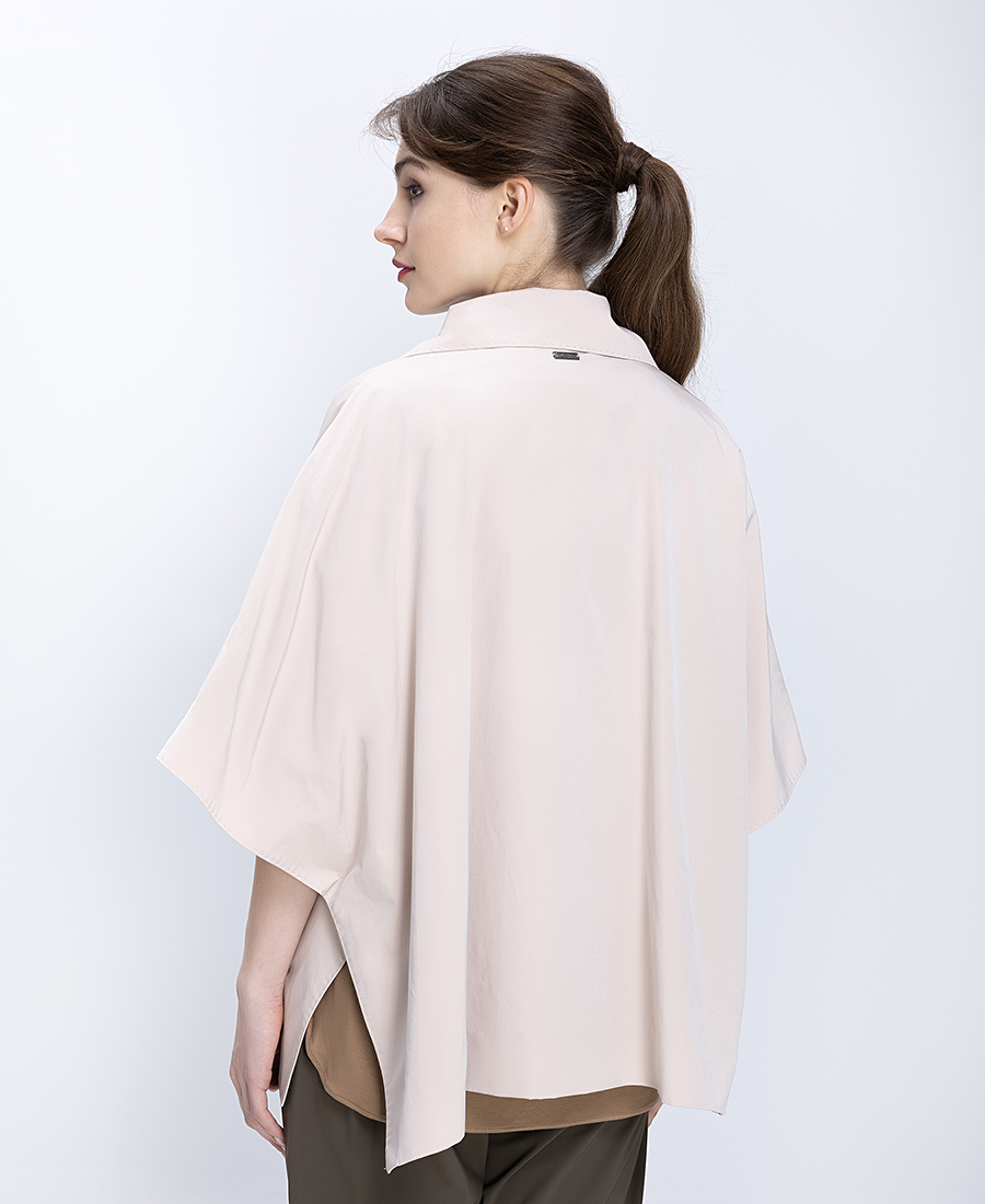 Cinzia Rocca Γυναικείο Τζάκετ Κοντομάνικο Διπλόκουμπο Regular Fit φωτογραφία