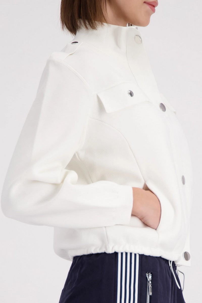 Monari Γυναικείο Cargo Jacket Με Φερμουάρ Και Μεταλλικά Κουμπιά φωτογραφία