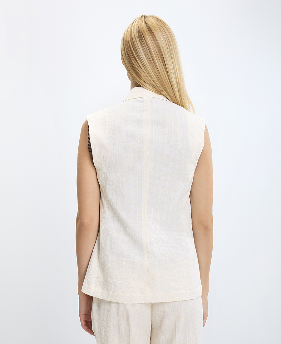 Seventy Venezia Γυναικείο Γιλέκο Regular Fit με Κουμπί φωτογραφία