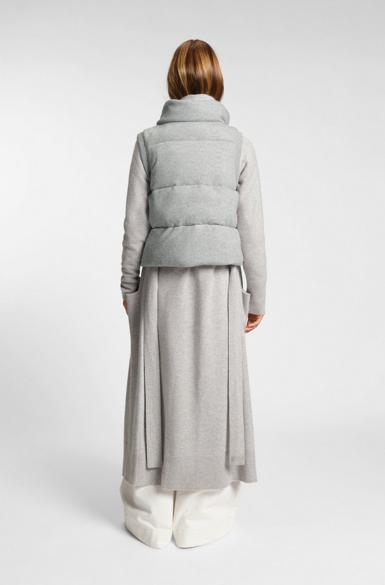 Boss Γυναικείο Γιλέκο Virgin Wool & Cashmere Regular Fit φωτογραφία