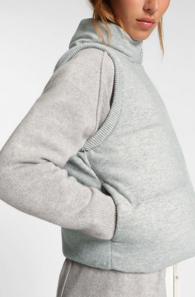 Boss Γυναικείο Γιλέκο Virgin Wool & Cashmere Regular Fit φωτογραφία