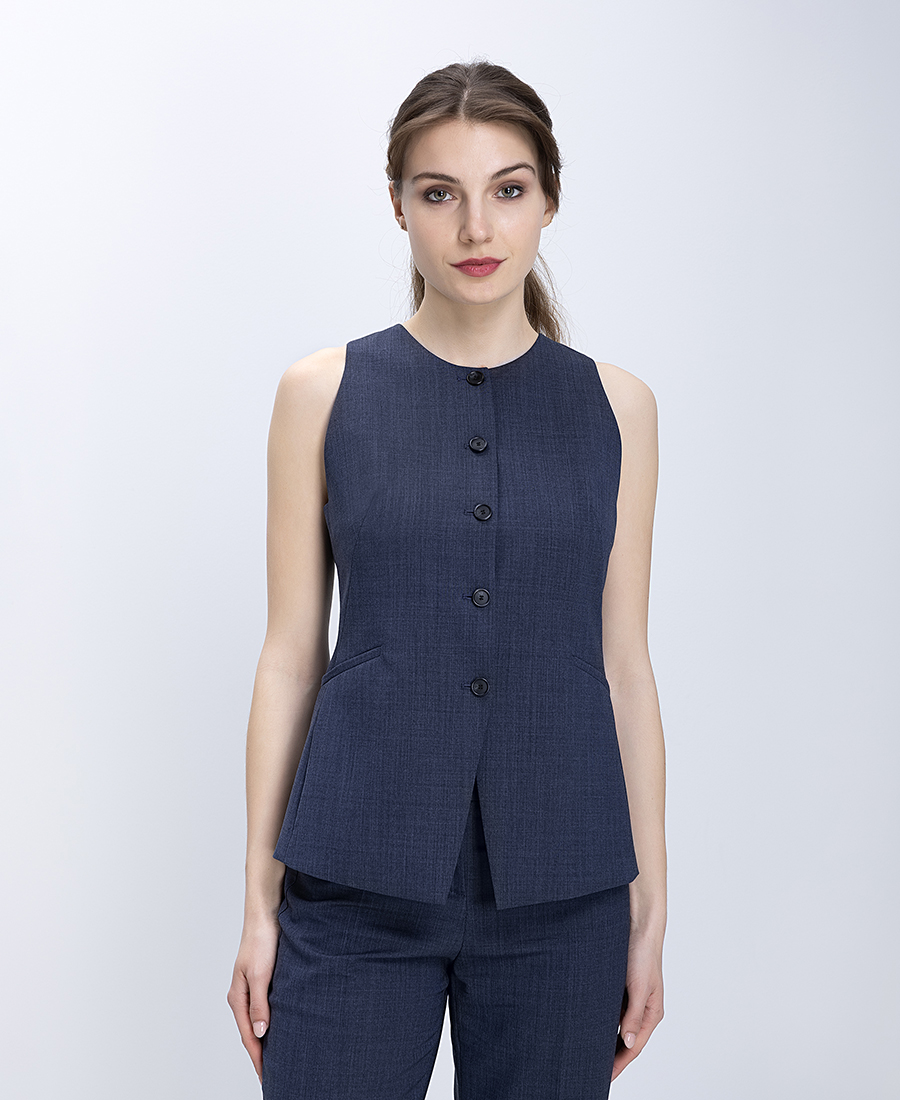 Boss Γυναικείο Γιλέκο Tailored Regular Fit