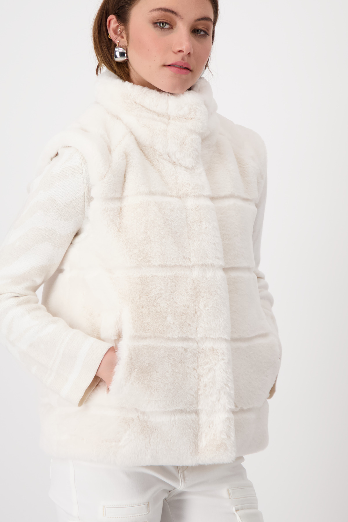 Monari Γυναικείο Γούνινο Γιλέκο φωτογραφία