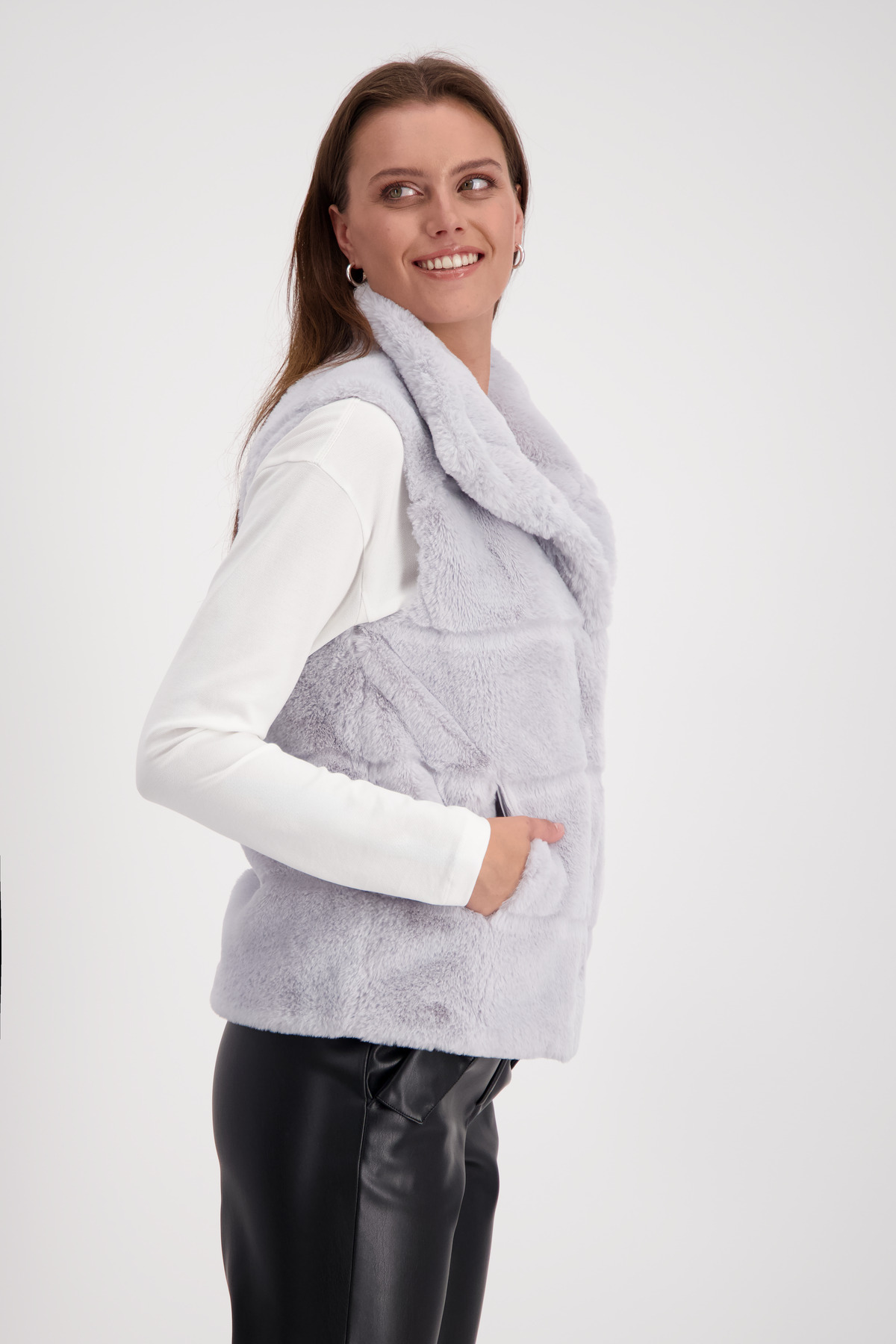 Monari Γυναικείο Γούνινο Γιλέκο φωτογραφία