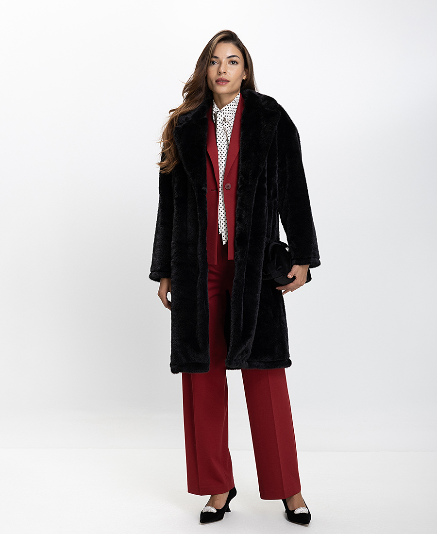 Γυναικεία Γούνα Eco Fur Regular Fit φωτογραφία