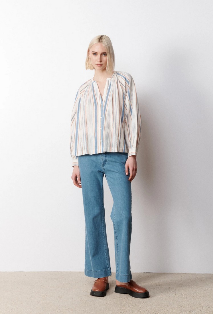 Stella Forest Loose striped shirt