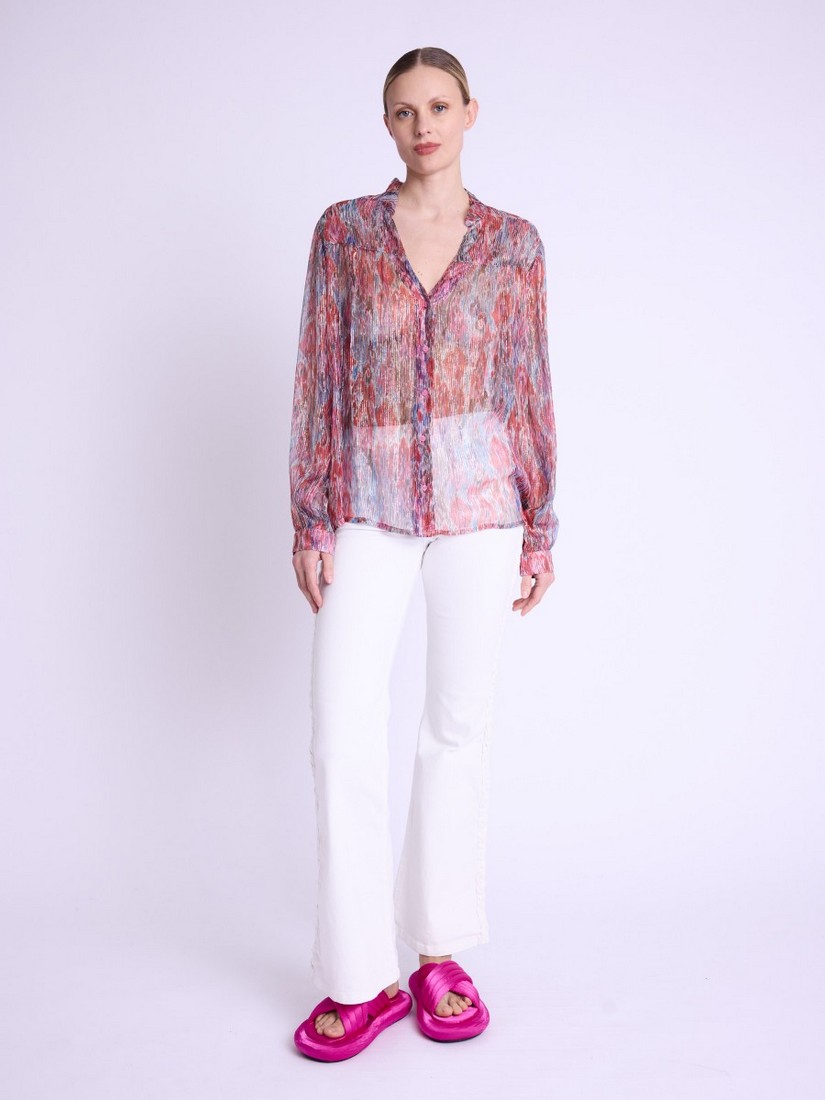 Berenice Pink lurex shirt φωτογραφία