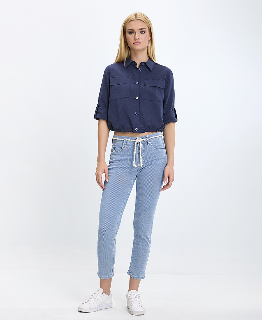 Gerry Weber Γυναικείο Πουκάμισο Regular Fit Με Τσέπες Και Κουμπιά φωτογραφία