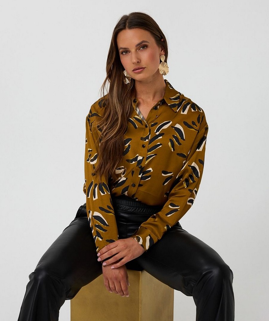 EsQualo EsQualo Γυναικείο Πουκάμισο Harmony Regular Fit