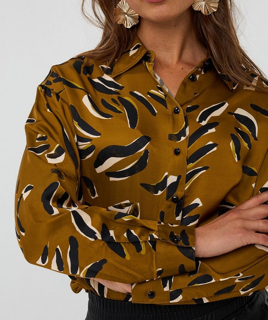 EsQualo Γυναικείο Πουκάμισο Harmony Regular Fit φωτογραφία