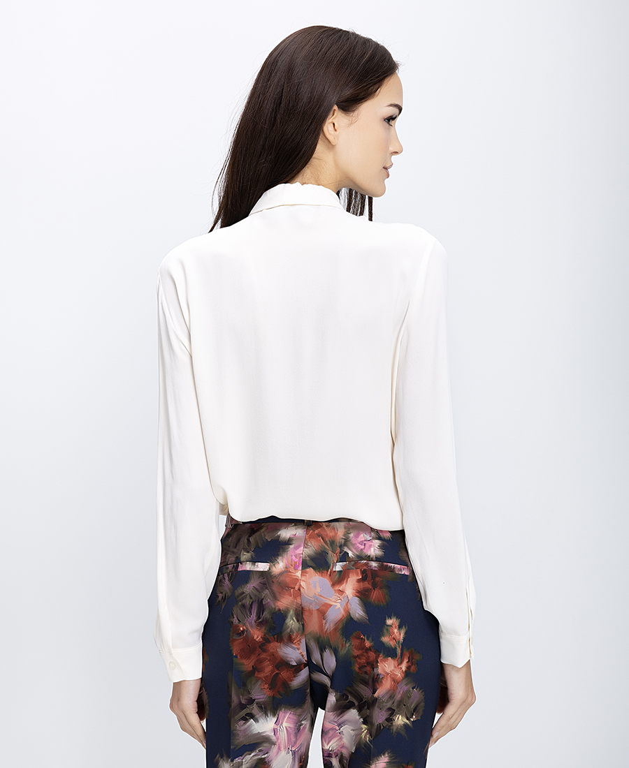 Γυναικείο Πουκάμισο Με Δετή Λεπτομέρεια φωτογραφία