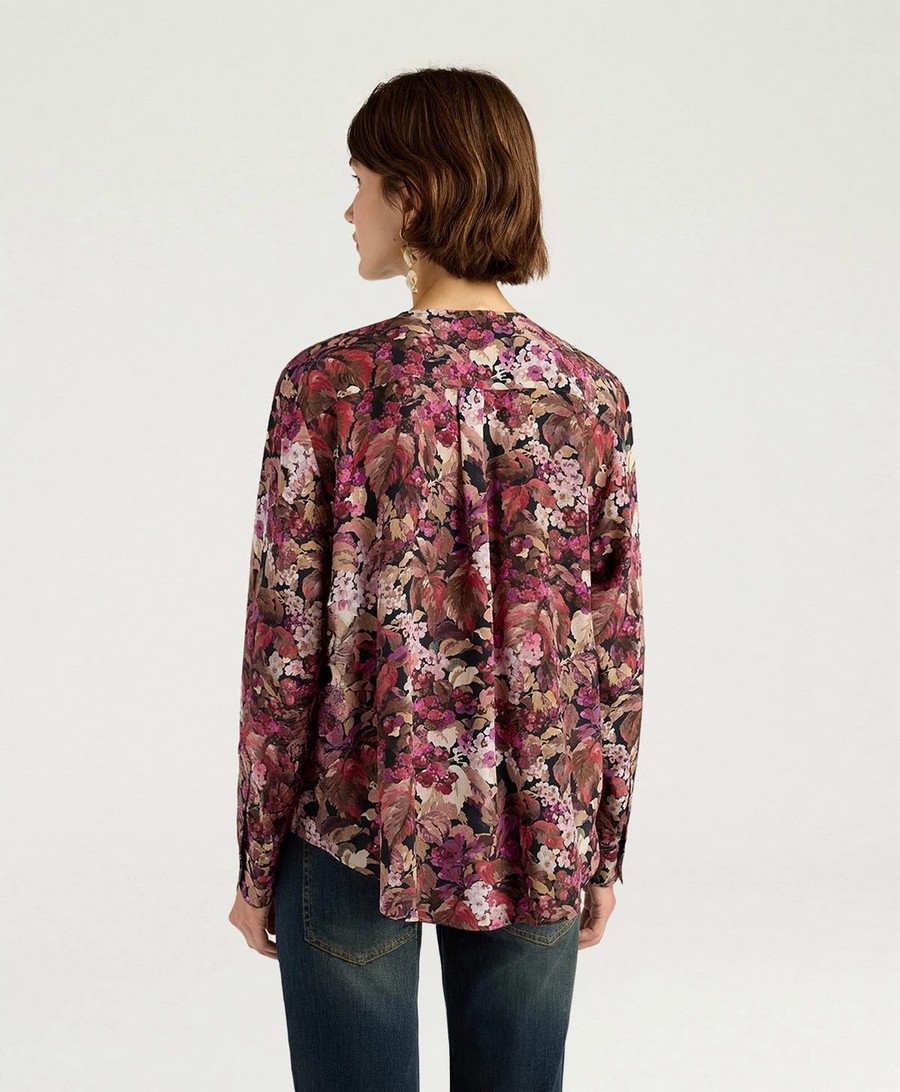 Momoni Γυναικείο Πουκάμισο Regular Fit Μεταξωτό Με Print Και Κουμπιά Από Φίλντισι φωτογραφία