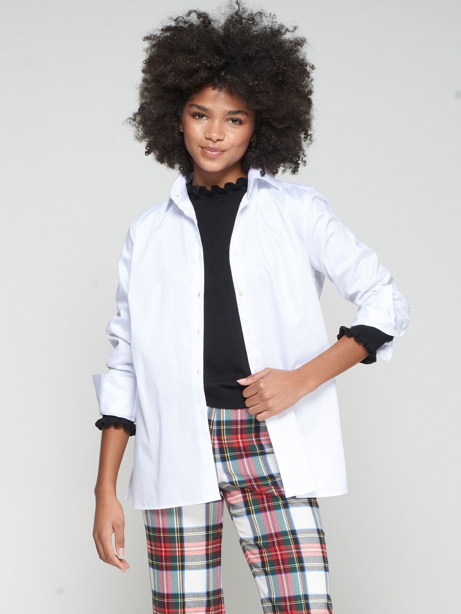 Vilagallo Γυναικείο Πουκάμισο Regular Fit Βαμβακερό Με Statement Κουμπιά Στην Πλάτη φωτογραφία