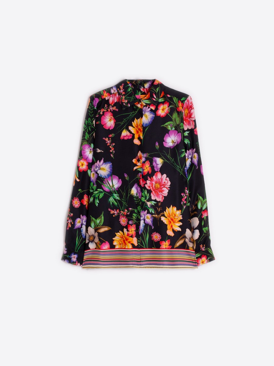 Vilagallo Γυναικείο Πουκάμισο Regular Fit Με Φλοράλ Μοτίβο φωτογραφία