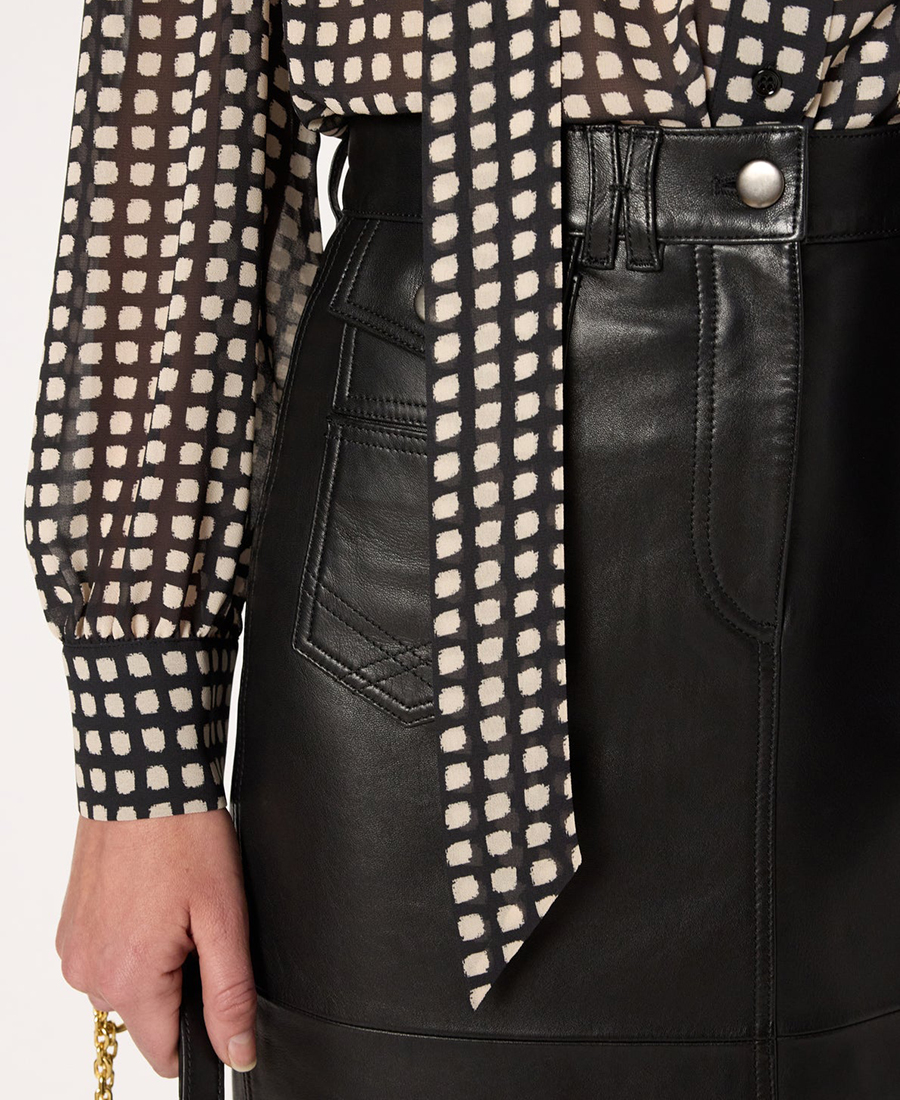 Gerard Darel Γυναικείο Πουκάμισο με πουά μοτίβο φωτογραφία