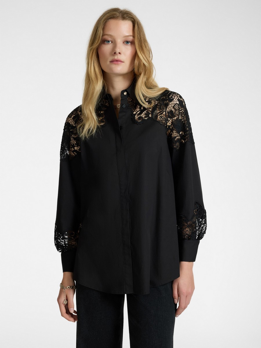 Elena Miro Elena Miro Γυναικείο Πουκάμισο Regular Fit Βαμβακερό