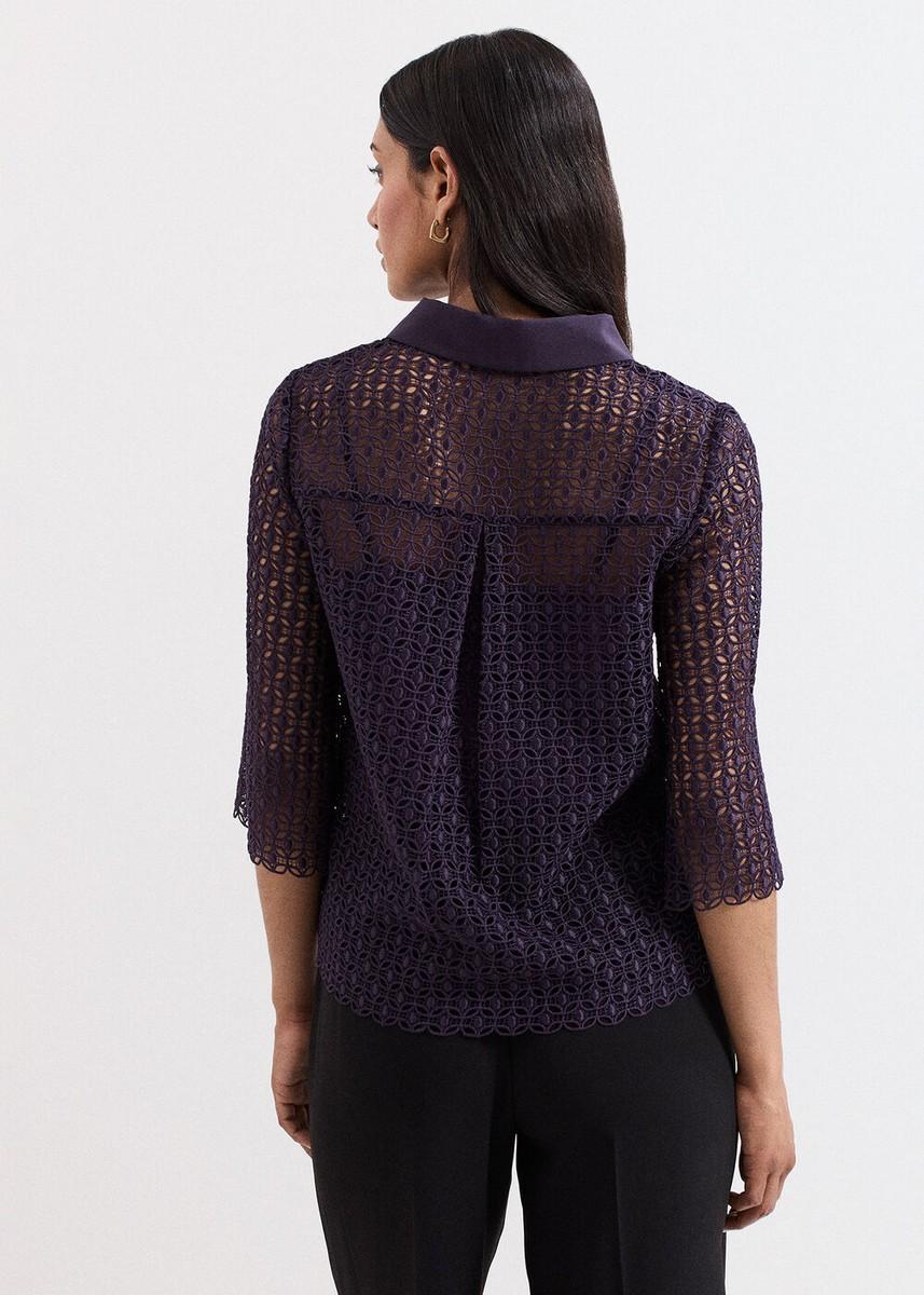 Phase Eight Γυναικείο Πουκάμισο με Κέντημα Broderie φωτογραφία