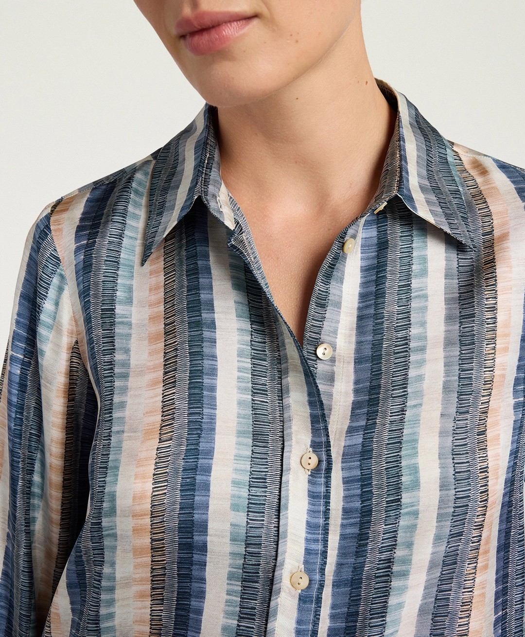 Momoni Γυναικείο Πουκάμισο Arles Με Ριγέ Σχέδιο φωτογραφία