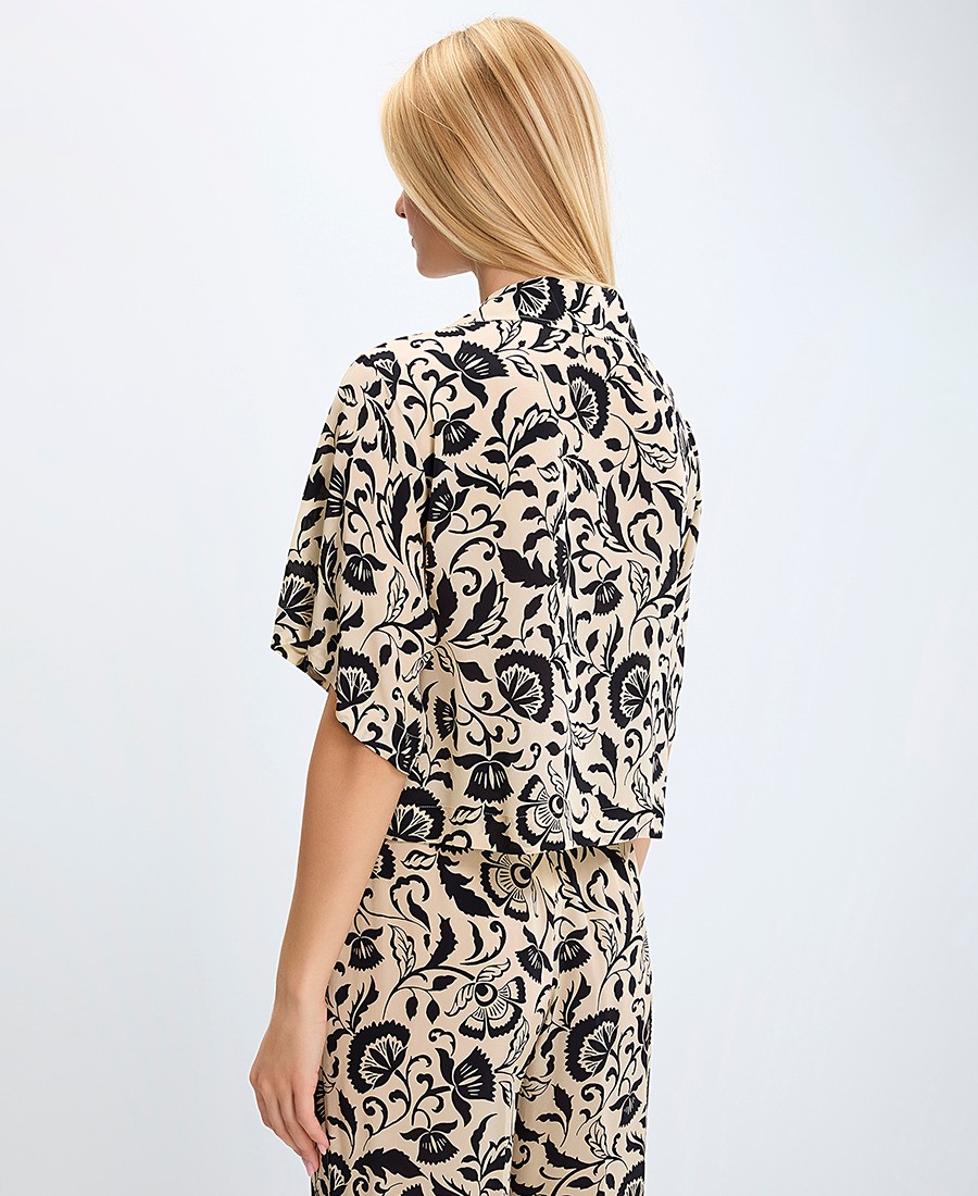 19.70 Γυναικείο Πουκάμισο Regular Fit με Φλοράλ Μοτίβο φωτογραφία