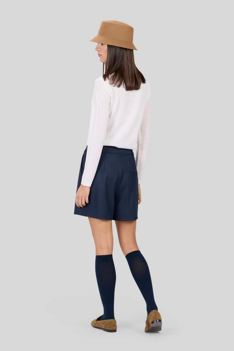 Caractere Γυναικείο Πλεκτό με Ζιβάγκο σε Ivory φωτογραφία