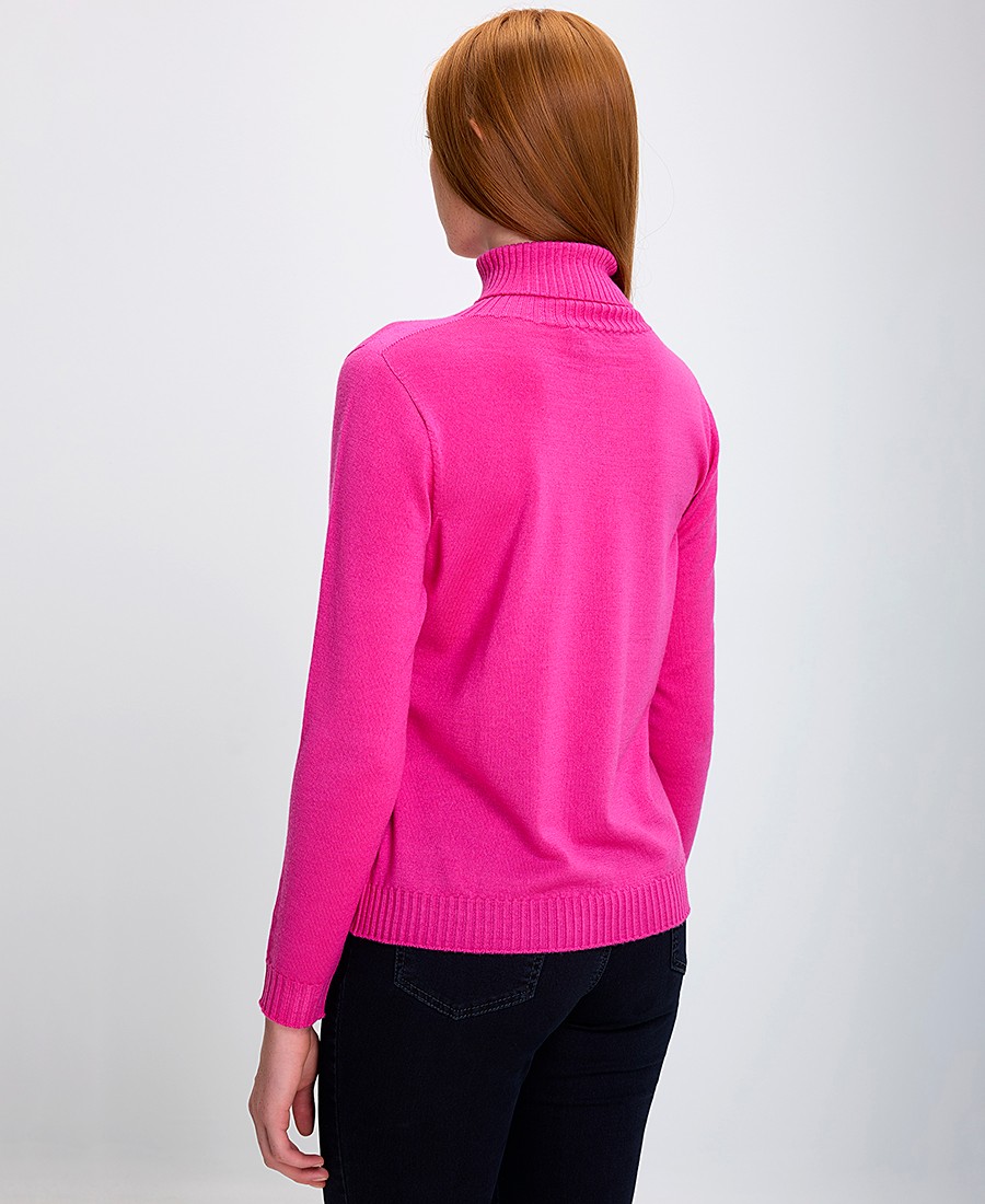 Γυναικείο Πουλόβερ με Λαιμόκοψη Ζιβάγκο Regular Fit φωτογραφία