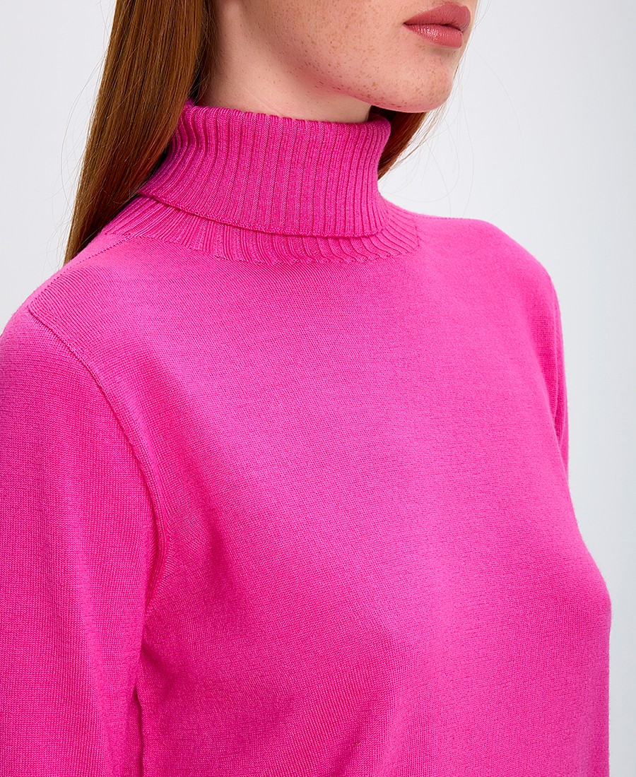 Γυναικείο Πουλόβερ με Λαιμόκοψη Ζιβάγκο Regular Fit φωτογραφία