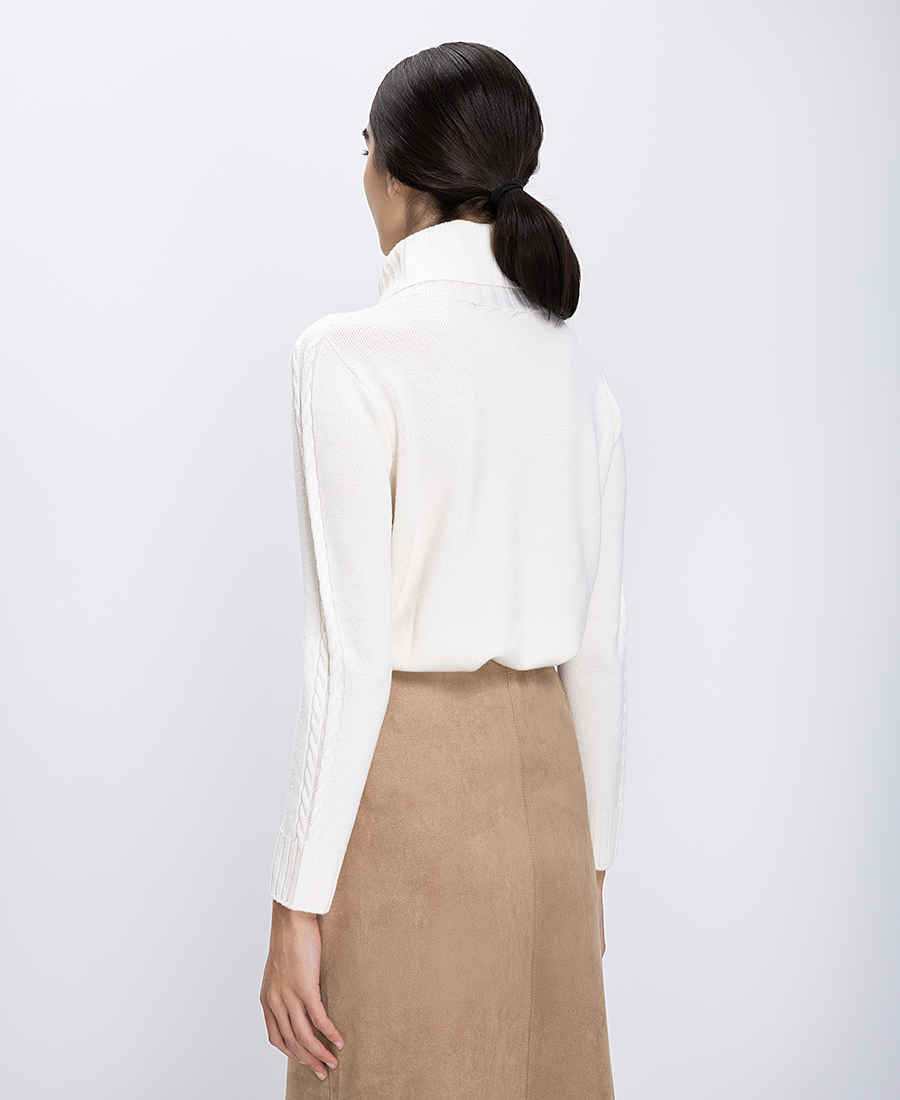 Γυναικείο Πλεκτό Ζιβάγκο Μάλλινο φωτογραφία