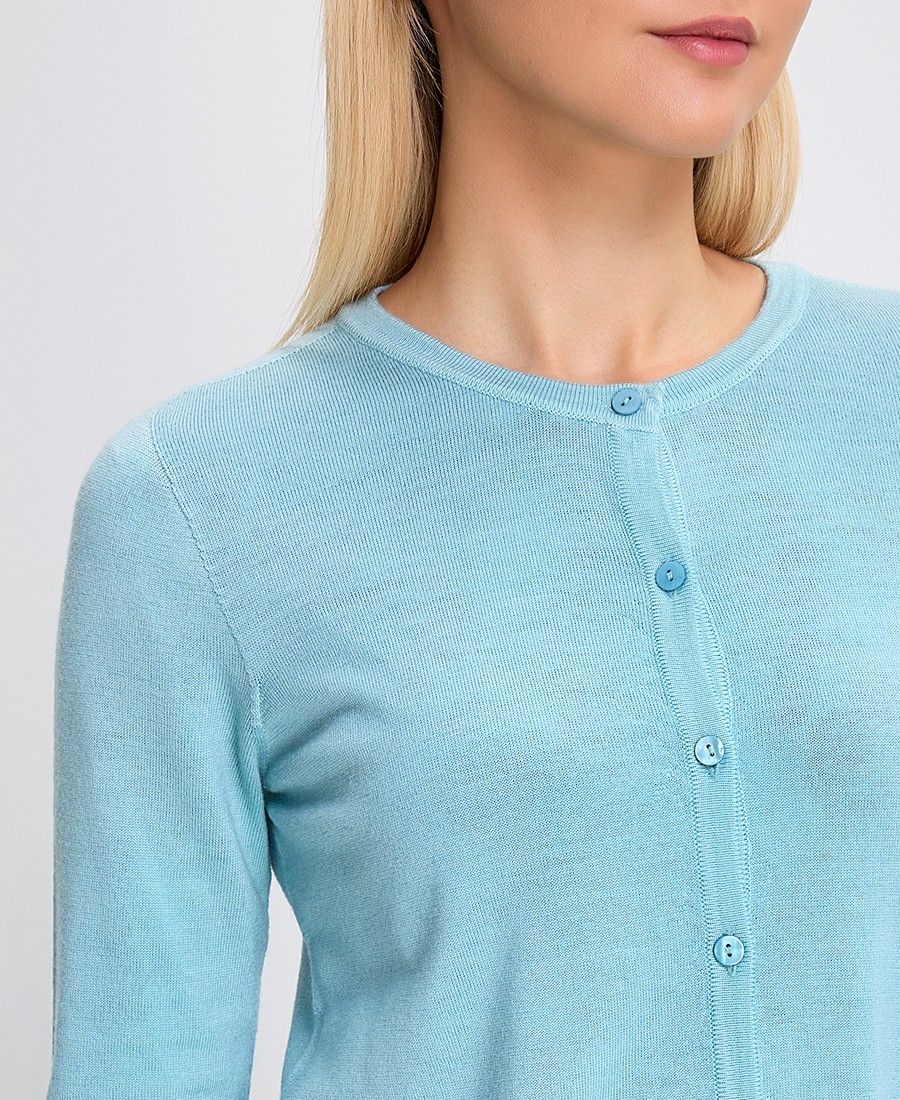 Γυναικεία Ζακέτα Με Κουμπιά Regular Fit Μάλλινη φωτογραφία