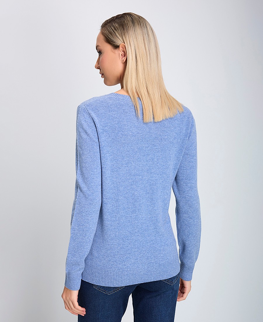 Γυναικείο Πλεκτό Μαλλί (Merino) Στρογγυλή Λαιμοκόψη Regular Fit φωτογραφία