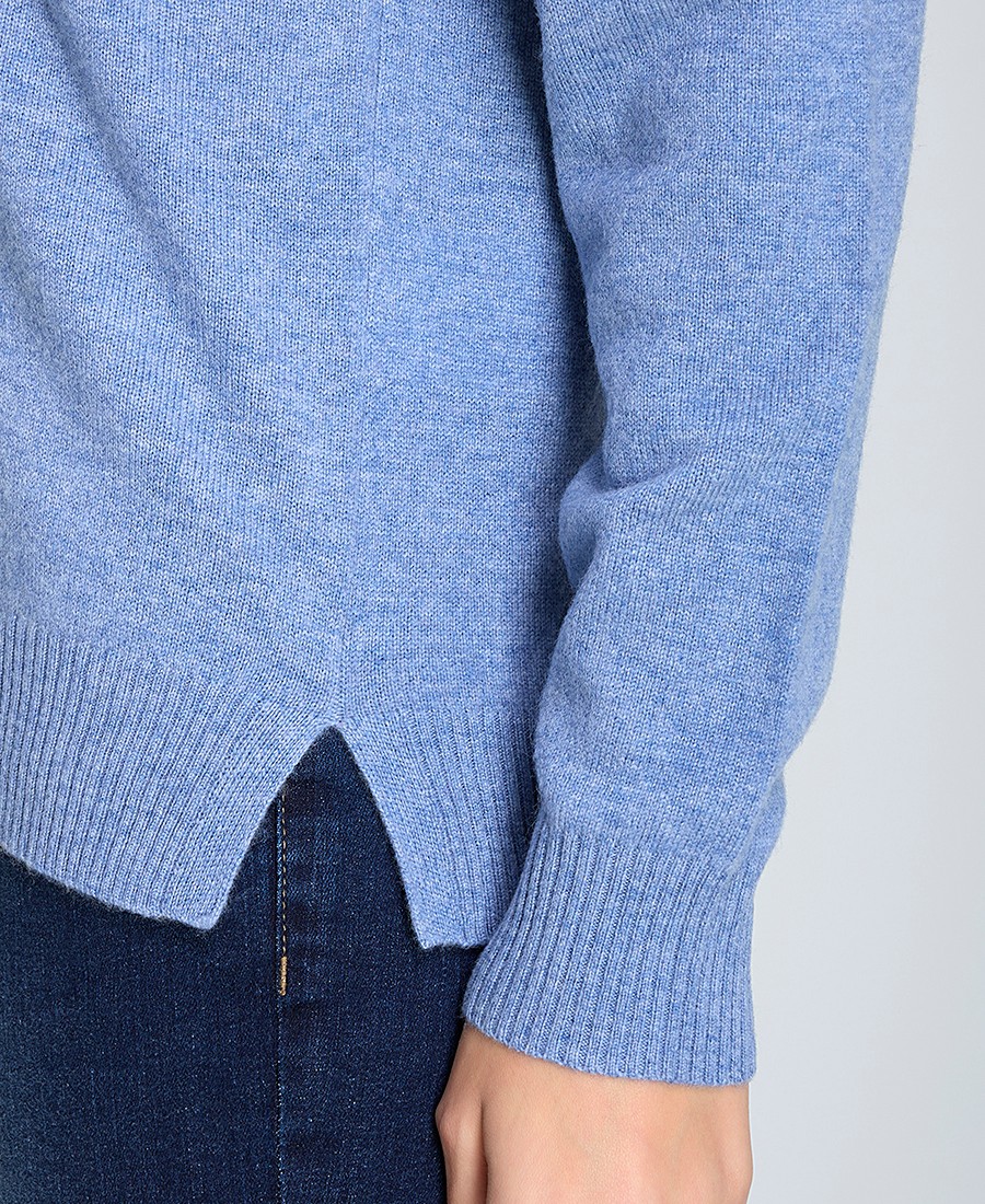 Γυναικείο Πλεκτό Μαλλί (Merino) Στρογγυλή Λαιμοκόψη Regular Fit φωτογραφία