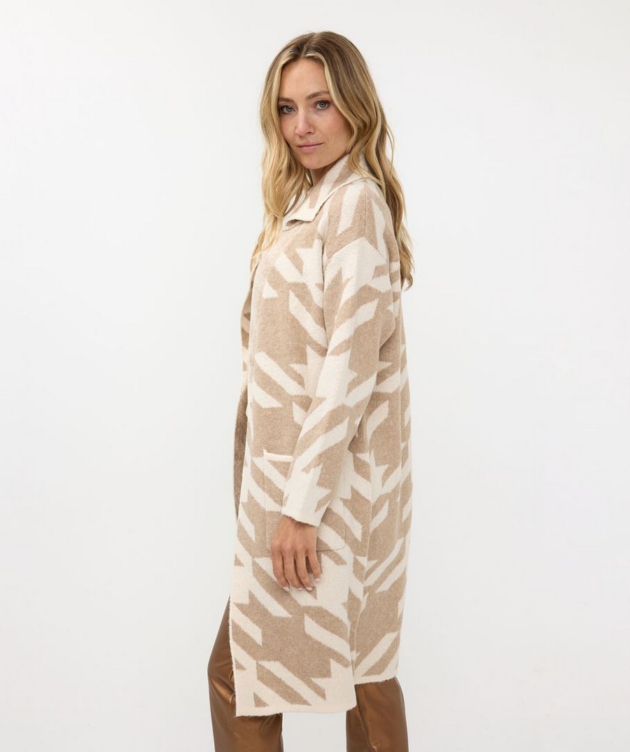 EsQualo Γυναικεία Ζακάρ Ζακέτα φωτογραφία