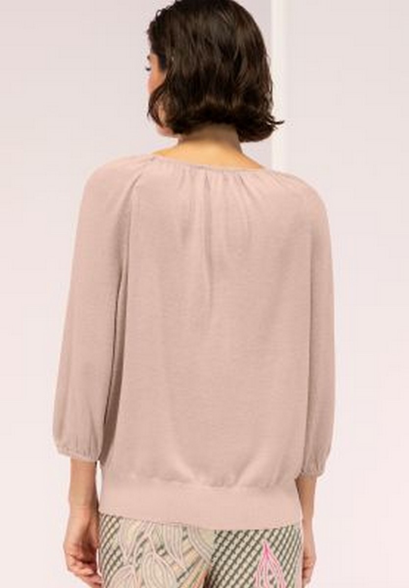 Bianca Γυναικείο Πλεκτό Dita Regular Fit Με Lurex Μπεζ φωτογραφία