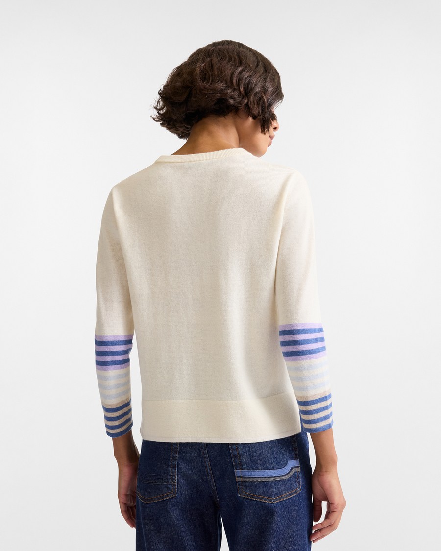 Harmont&Blaine Γυναικείο Πουλόβερ Classic Fit Από Μάλλινο Μείγμα Με Κασμίρ φωτογραφία