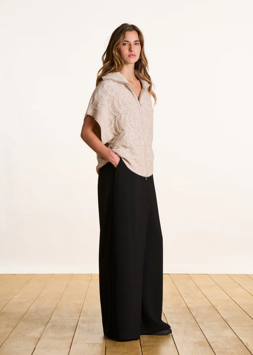 La Fee Maraboutee Γυναικεία Πλεκτή Zακέτα Σε Άνετη Γραμμή φωτογραφία