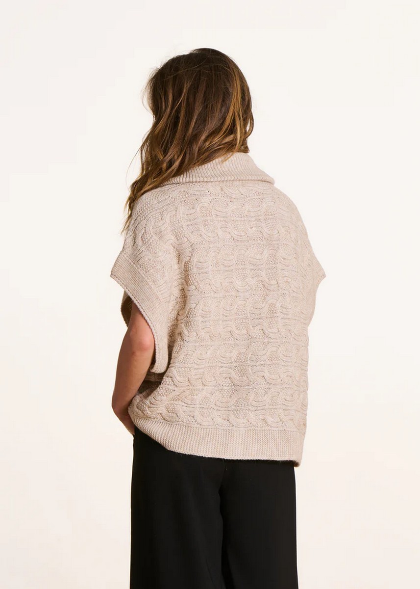 La Fee Maraboutee Γυναικεία Πλεκτή Zακέτα Σε Άνετη Γραμμή φωτογραφία