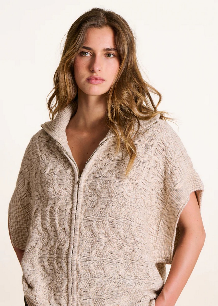 La Fee Maraboutee Γυναικεία Πλεκτή Zακέτα Σε Άνετη Γραμμή φωτογραφία