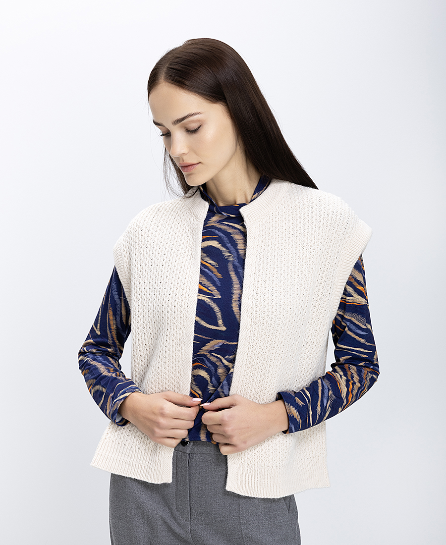 La Fee Maraboutee Γυναικείο Πλεκτό Γιλέκο