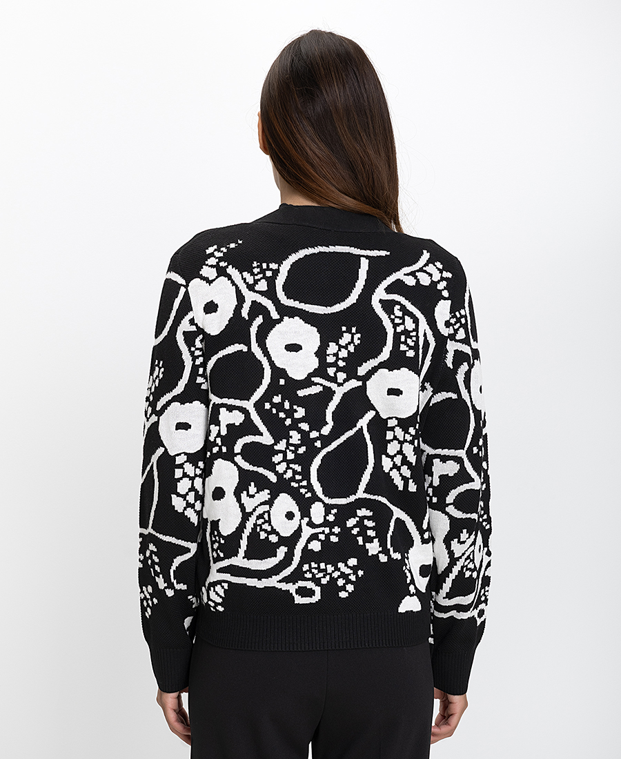 Gerry Weber Γυναικεία Πλεκτή Ζακέτα Regular Fit Με Μοτίβο φωτογραφία