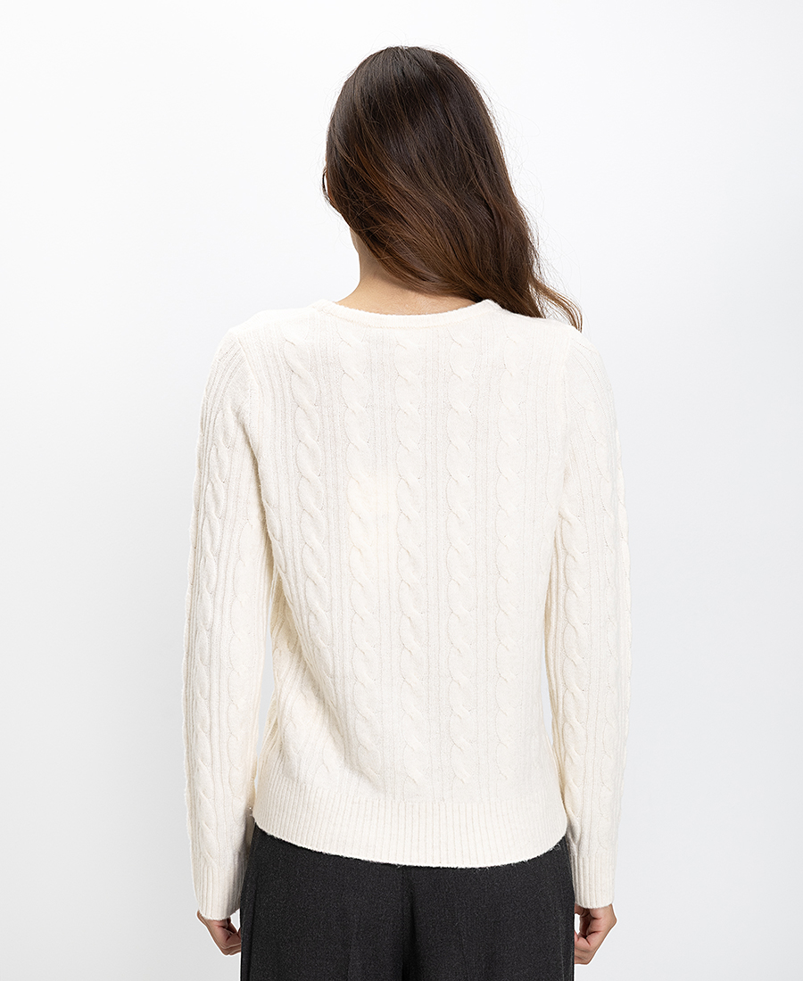 Gerry Weber Γυναικείο Πλεκτό Regular Fit Με Πλέξη κοτσίδα φωτογραφία