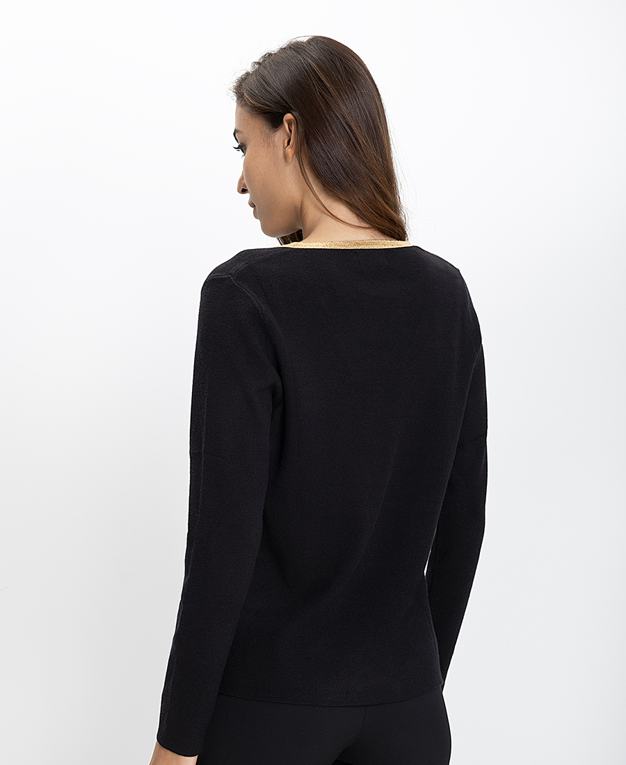 Molly Bracken Γυναικεία Μπλούζα V-Neck Regular Fit φωτογραφία