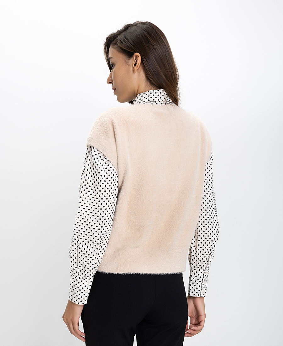 Anonyme Γυναικείο Πουλόβερ Πλεκτό Regular Fit φωτογραφία