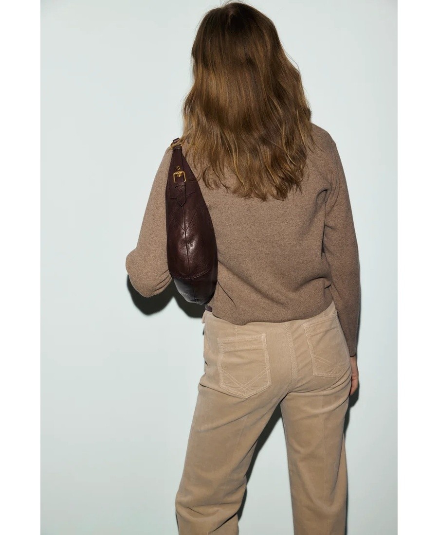Gerard Darel Gerard Darel Γυναικεία Μάλλινη Ζακέτα Νε Αποσπώμενο Γούνινο Γιακά Για Smart Casual Εμφανίσεις - 4