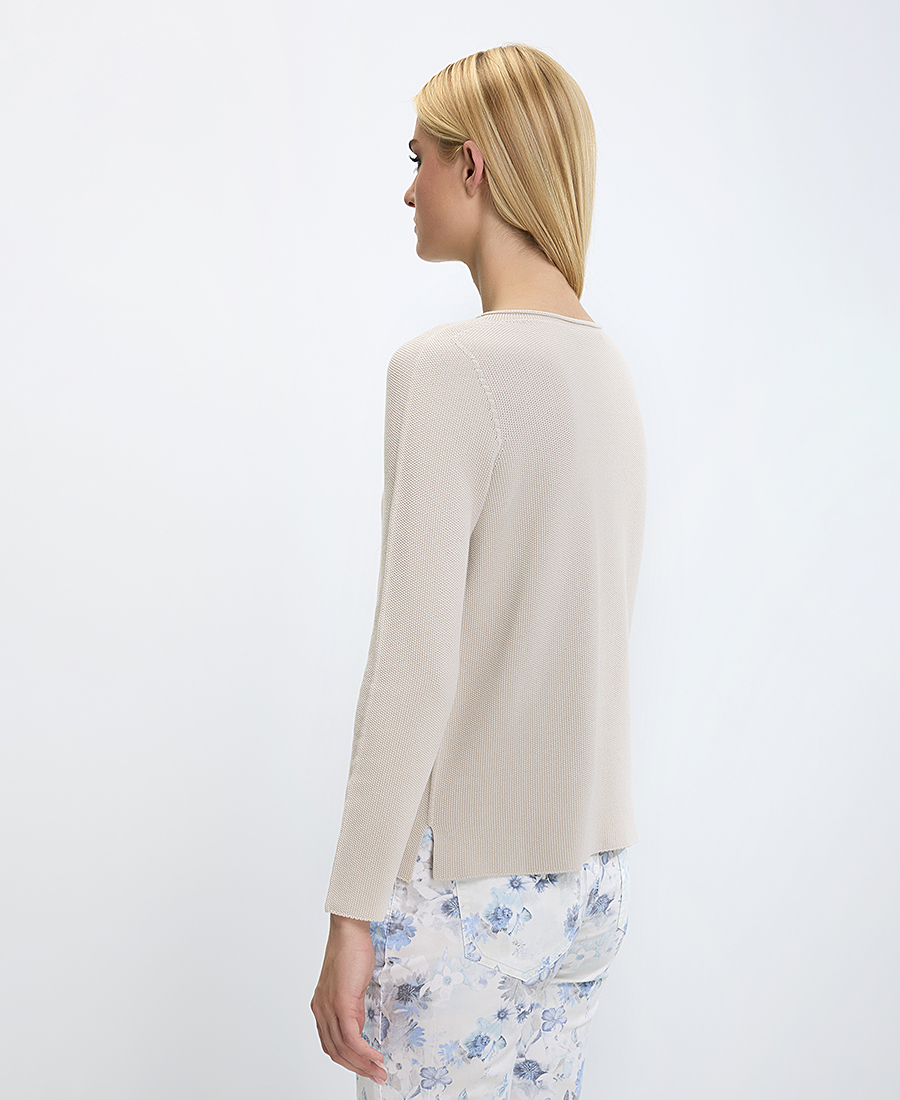 Γυναικεία Μπλούζα Με Μακριά Μανίκια Και Στρογγυλή Λαιμόκοψη φωτογραφία