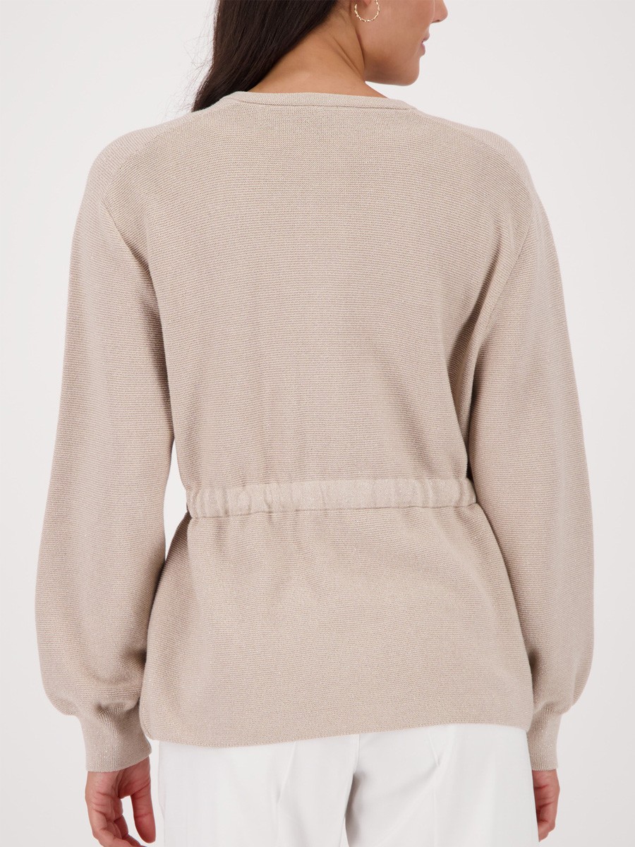 Monari Γυναικεία Ζακέτα Regular Fit Με Ζώνη Μέσης Και Κουμπιά φωτογραφία